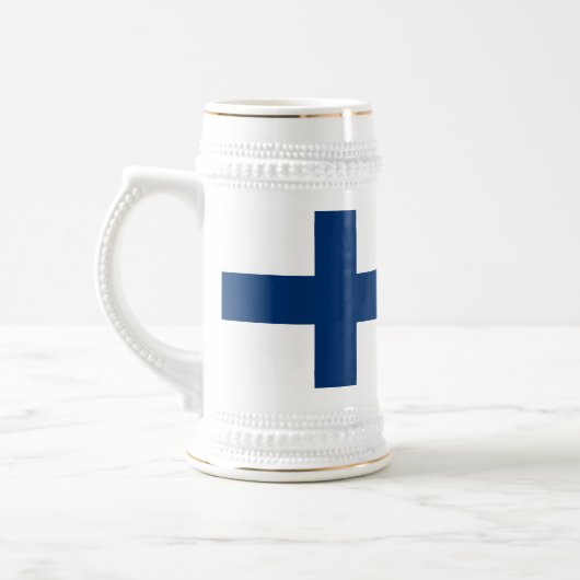 Finse vlag bierpul (Links)