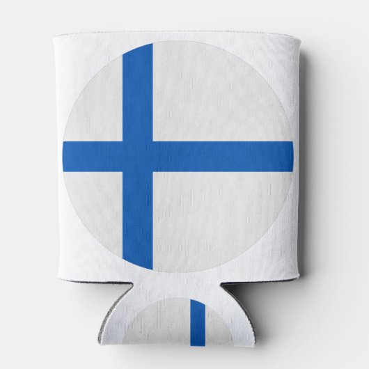 Finse vlag blikjeskoeler (Achterkant)