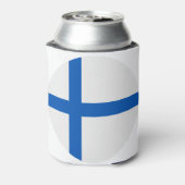 Finse vlag blikjeskoeler (Blikje Achterkant)