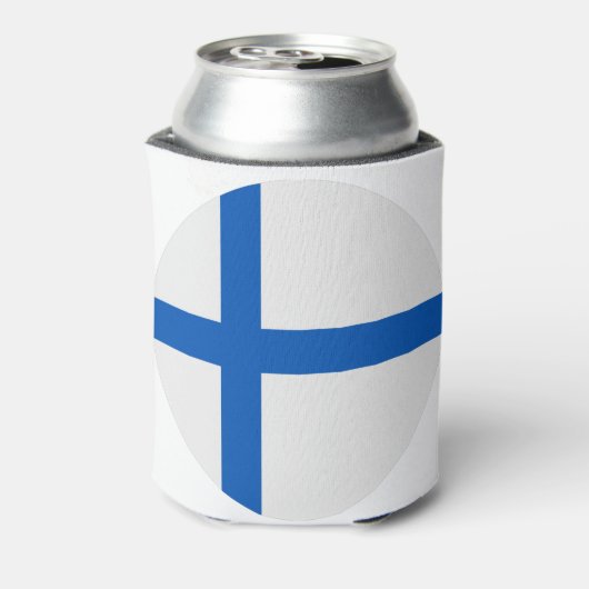 Finse vlag blikjeskoeler (Blikje Achterkant)