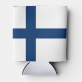 Finse vlag blikjeskoeler (Voorkant)