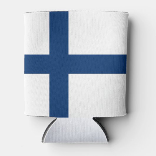 Finse vlag blikjeskoeler (Voorkant)