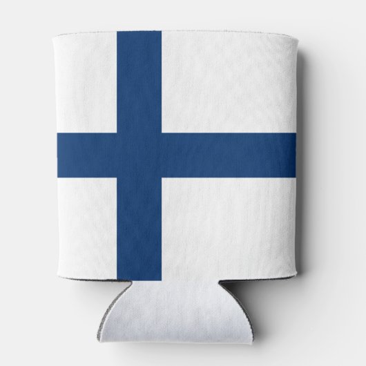 Finse vlag blikjeskoeler (Achterkant)