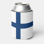 Finse vlag blikjeskoeler (Blikje Achterkant)