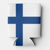 Finse vlag blikjeskoeler (Voorkant)