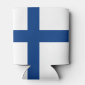 Finse vlag blikjeskoeler (Achterkant)