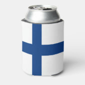 Finse vlag blikjeskoeler (Blikje Achterkant)