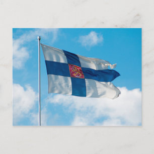Finse vlag briefkaart