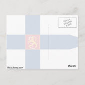 Finse vlag briefkaart (Achterkant)