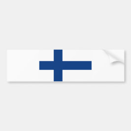 Finse vlag bumpersticker