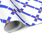 Finse vlag cadeaupapier (Rol Hoek)