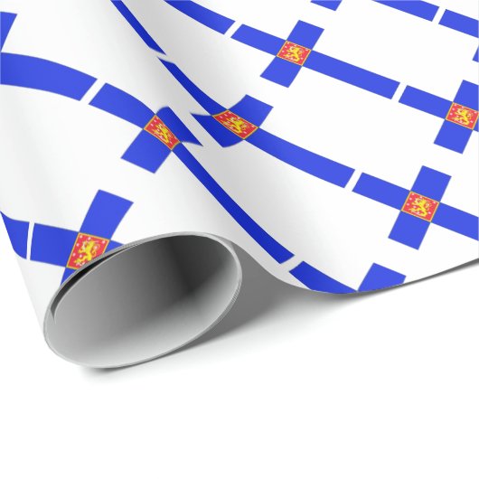 Finse vlag cadeaupapier (Rol Hoek)