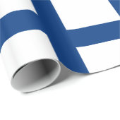 Finse vlag cadeaupapier (Rol Hoek)