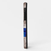 Finse vlag Case-Mate iPhone case (Achterkant/links)