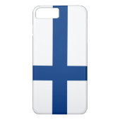 Finse vlag Case-Mate iPhone case (Achterkant)
