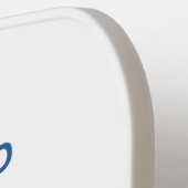 Finse vlag douanenaam pickleball paddle (Links Detail)