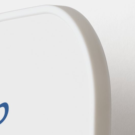 Finse vlag douanenaam pickleball paddle (Links Detail)