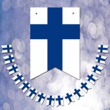 Finse Vlag & Feest Finland Vaandels / Bruiloften