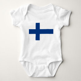 Finse vlag (Finland) Baby-badpak Romper