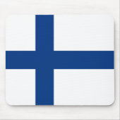 Finse vlag (Finland) Muismat (Voorkant)