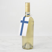 Finse vlag flessenhanger (Schuin)