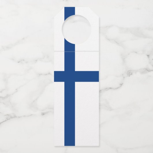 Finse vlag flessenhanger (Achterkant)