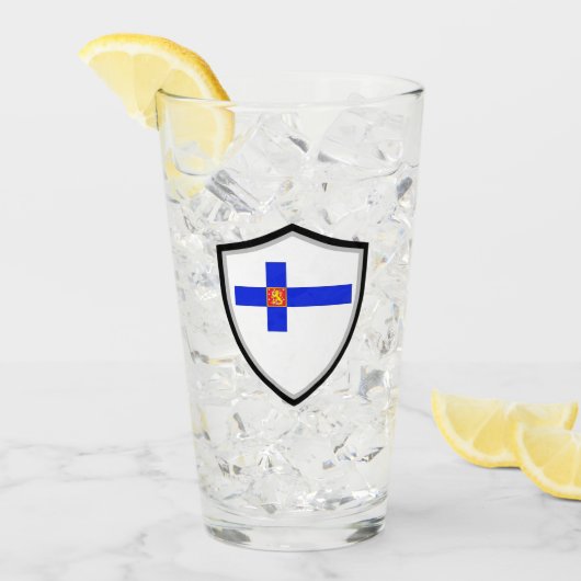 Finse vlag glas (Voorkant ijs)