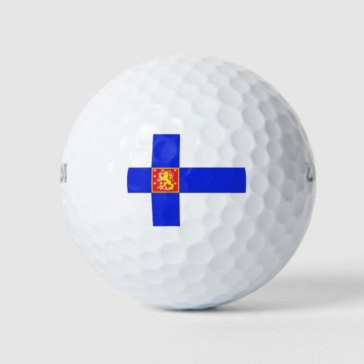 Finse vlag golfballen (Voorkant)