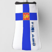 Finse vlag golfheadcover (Draai 90)
