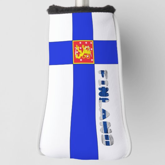 Finse vlag golfheadcover (Draai 90)
