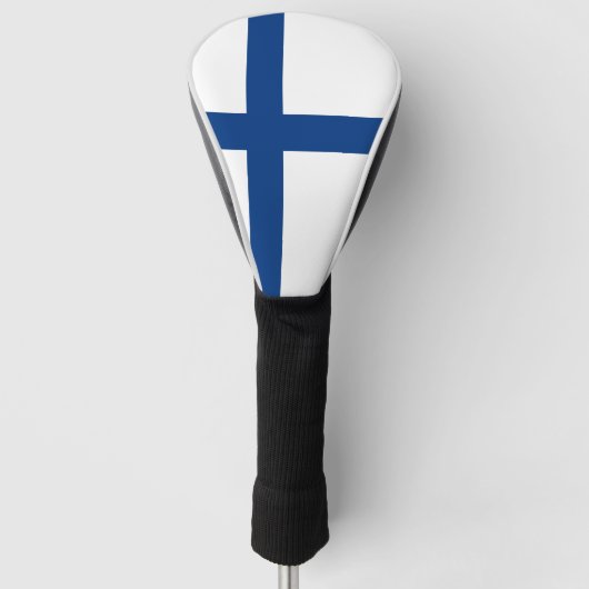 Finse vlag golfheadcover (Voorkant)