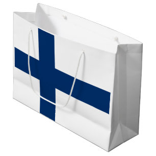 Finse vlag groot cadeauzakje