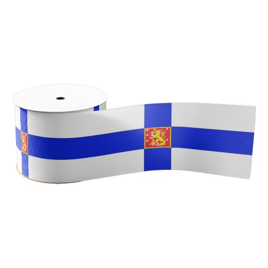 Finse vlag grosgrain lint (Spoel)