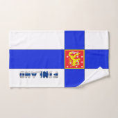 Finse vlag handdoek (Handdoek)