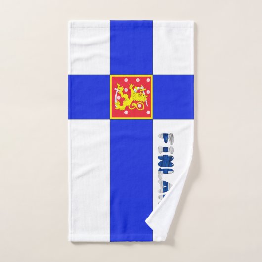 Finse vlag handdoek (Handdoek)