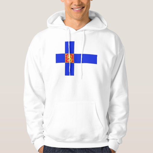 Finse vlag hoodie (Voorkant)