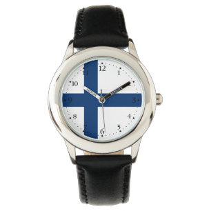 Finse vlag horloge