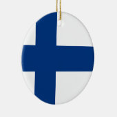 Finse vlag keramisch ornament (Rechts)