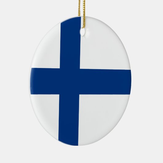 Finse vlag keramisch ornament (Rechts)