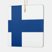Finse vlag keramisch ornament (Links)
