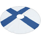 Finse vlag kerstboom rok (Gekanteld)