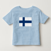 Finse vlag kinder shirts (Voorkant)