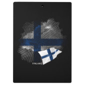 Finse vlag klembord (Achterkant)