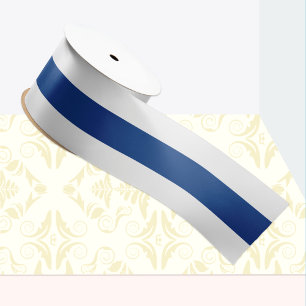 Finse vlag kleuren lint, patriots, Finland Satijnen Lint