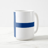 Finse vlag koffiemok (Voorkant rechts)