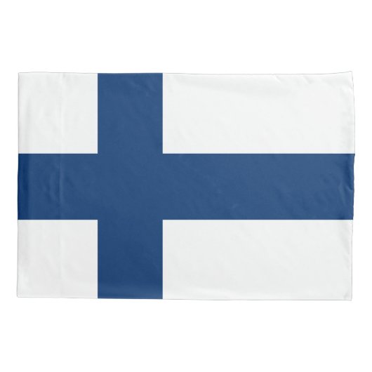 Finse vlag kussensloop (Achterkant)