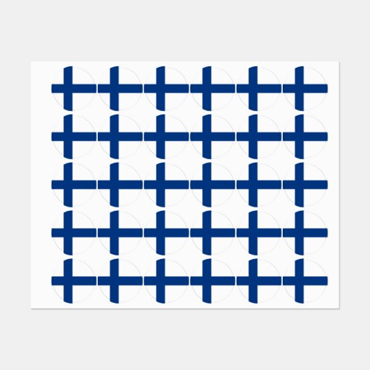 Finse vlag labels (Vel)