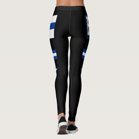 Finse vlag leggings (Achterkant)