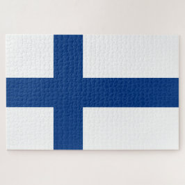 Finse vlag legpuzzel