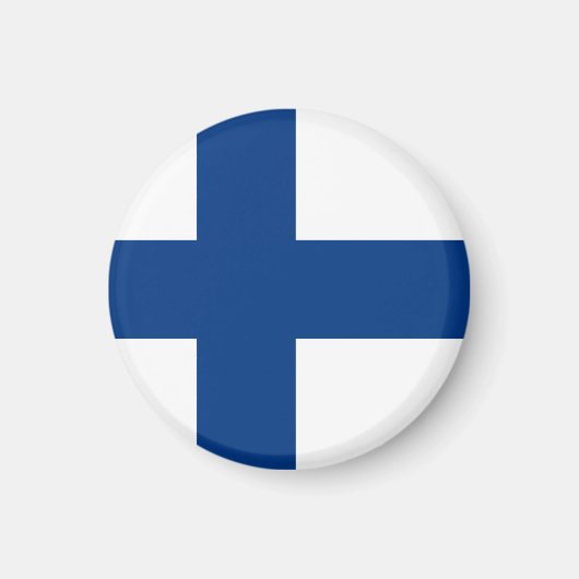 Finse vlag magneet (Voorkant)